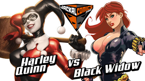 BLACK WIDOW vs HARLEY QUINN - Comic Book Battles: Who Would Win In A Fight?