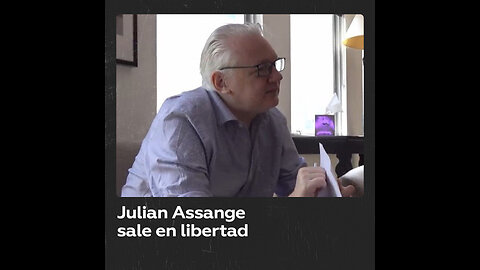 Assange sale de prisión en Reino Unido y vuela a Australia