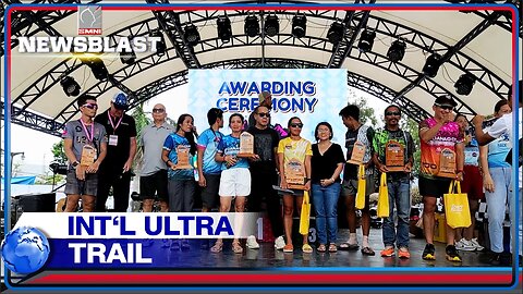 Mga pinoy, nagpakitang-gilas sa kauna-unahang International Ultra Trail