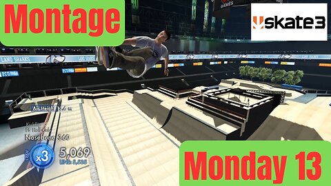 13 EA Skate 3 4K Gameplay Montage Monday