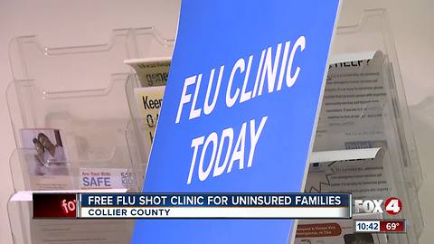 Free flu clinic for families in need