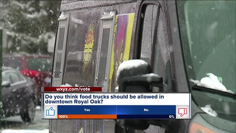 Should food trucks be allowed in downtown Royal Oak?