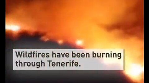 Fires - Tenerife Island Is Burning - Canary Islands, Spain - 30K People Evacuated - HaloRock