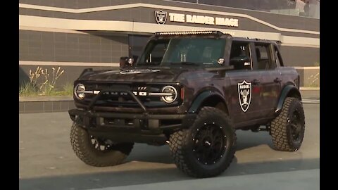 Las Vegas Raiders, Gaudin Ford partner to produce Charity Bronco