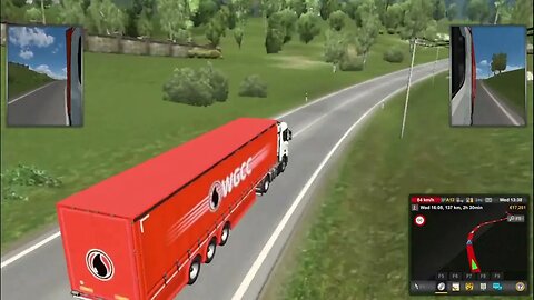 #shorts Move WGCC Trailer to Stuttgart in Euro Truck Simulator highlight