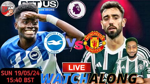 BRIGHTON vs MANCHESTER UNITED WATCHALONG - PREMIER LEAGUE | Ivorian Spice