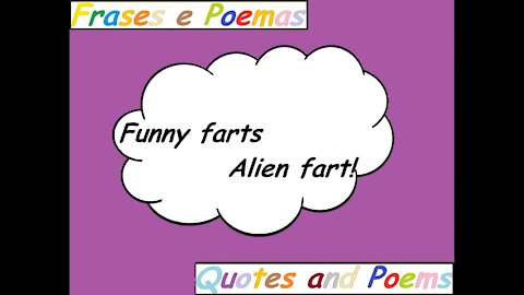 Funny farts: Alien fart! [Quotes and Poems]