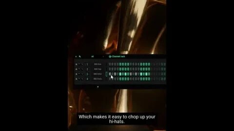 A Quick shortcut to create hi-hat rolls in FL Studio 21! #Shorts