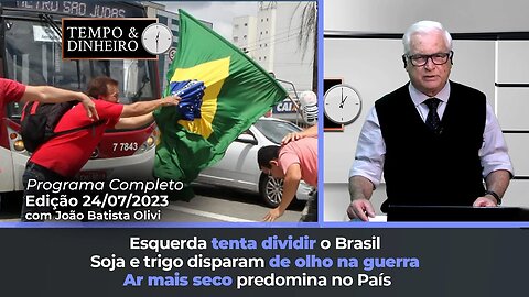 Soja e trigo disparam de olho na guerra e no USDA. Esquerda tenta dividir o Brasil.