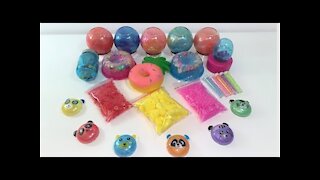 Mixing Donuts Slime | Creative Slime | Relaxing Satisfying Slime | #25