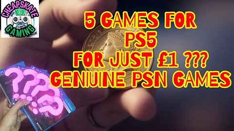 5 PS5 Games for £1 ???