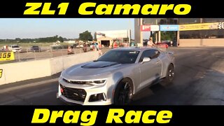 ZL1 Chevy Camaro Drag Racing Wednesday Night Street Drags