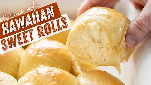 How to Make Homemade Hawaiian Sweet Rolls |iambaker.net