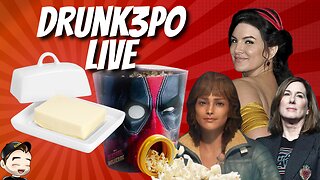 Star Wars, DeadPool Popcorn Bucket, Gina Carano, & More | Drunk3po Live