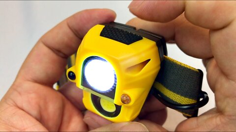 160 Lumens, 4 mode, motion sensor LED headlamp review