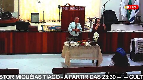 [AO VIVO] Culto de Santa Ceia ao Senhor - Pr. Miquéias Tiago