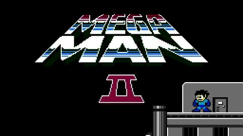 Mega Man 2 Title Screen.