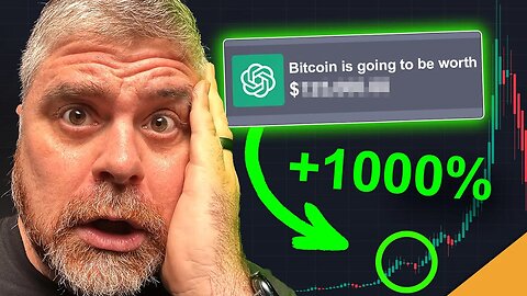 INSANE AI Bitcoin Prediction! (ChatGPT is BULLISH)