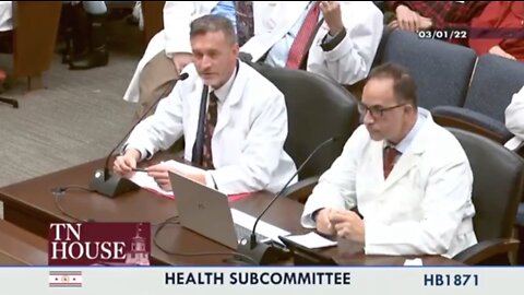 DR. RYAN COLE & DR. RICHARD URSO TESTIFY BEFORE TENNESSEE HOUSE HEALTH SUBCOMMITTEE