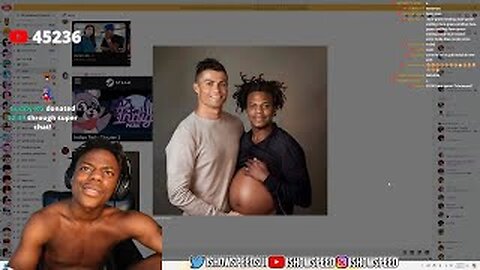 IShowSpeed Reacts To The Craziest Picture Of Ronaldo 🤣