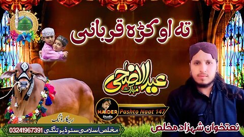 Da Akhtar Nazam | Qurbani New Nazam 2023 | Shehzad Mukhlis Pashto Naat Sharif