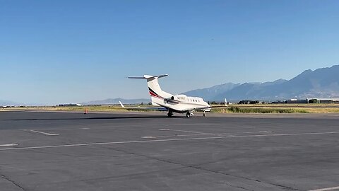 Netjets Embraer Phenom 300 Takeoff - Spanish Fork Utah 🇺🇸