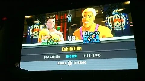 Punch Out!! (Wii): LIttle Mac Vs. Disco Kid (Title Defense)