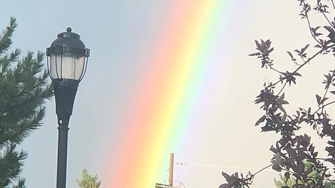 VIRAL NEWS! GODS DOUBLE COVENANT RAINBOW 🌈 ON THE 3RD OF AV