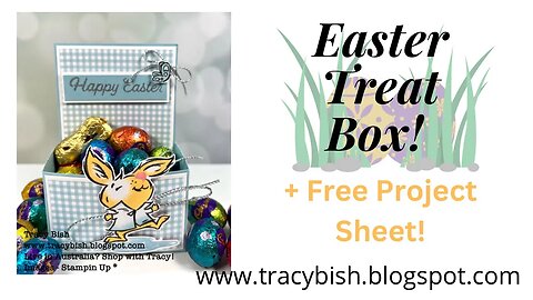 Easter Treat Box + Free Project Sheet!