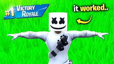 Marshmello’s Impossible Challenge.. (Fortnite)