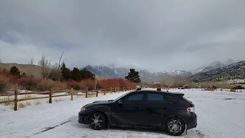 I'm the Only One Here, Touring Sand Dunes, National Park off UFO Highway, Colorado 4K HDTV