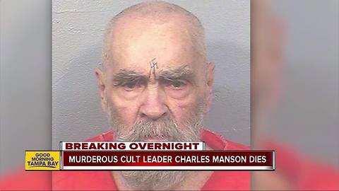 Charles Manson, whose cult slayings horrified world, dies at age 83