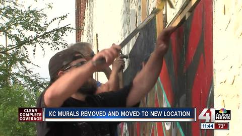 Kansas City murals moved to new location