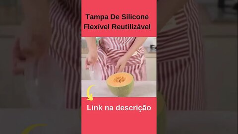 Tampa De Silicone Flexível Reutilizável Kit 6 Unidades