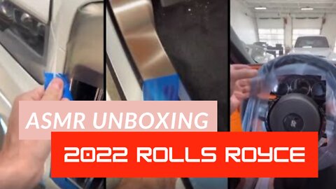 Unwrapping the 2022 Rolls Royce Cullinan Black Badge