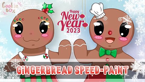 [Speed-Paint] Gingerbread cookies (Collab with Rosse)