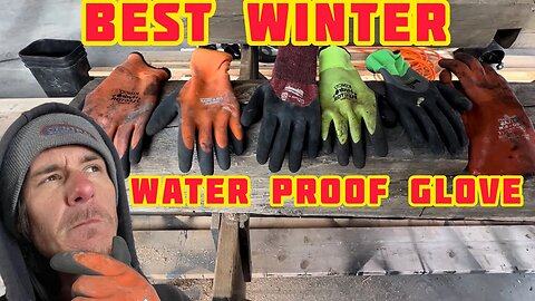 The BEST WATER PROOF Winter Glove!