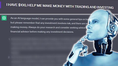 Can ChatGPT Really Make You Rich when Trading or Investing? Here's what ChatGPT and AI said