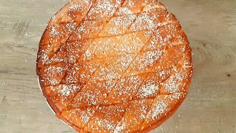 TURKISH DELIGHT REVANI ( SEMOLINA PIE WITH SYRUP)