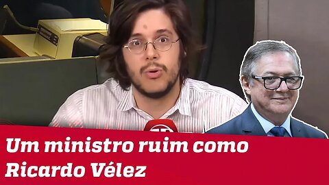 #JoelPinheiro: Difícil pensar em um ministro tão ruim quanto Ricardo Vélez Rodríguez