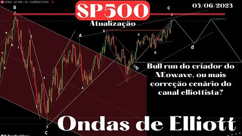 SP500 - Bull run ou Correção em breve? | ONDAS DE ELLIOTT