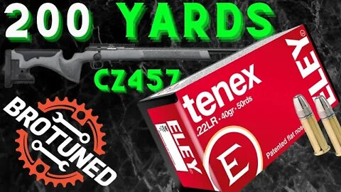 CZ 457 LRP - Eley Tenex - 200 Yards