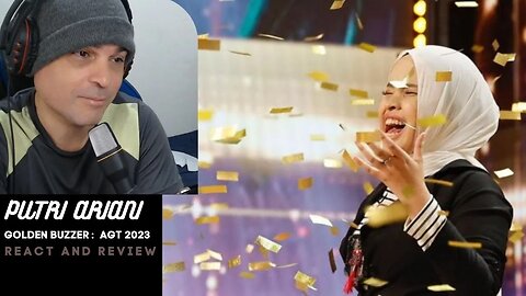 Putri Ariani receives the GOLDEN BUZZER Auditions | AGT 2023 - BRAZILIAN REACT Ariani - FULLVIDEO