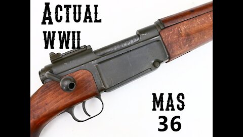 Actual WWII French MAS 36