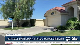 Assistance in Kern County if California eviction protection ends