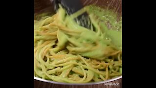 Green Spaghetti