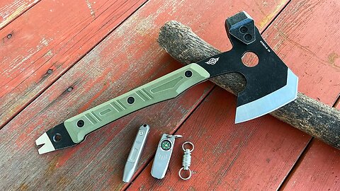 New Oknife Hatchet & titanium EDC tools! (Obuy Summer Sale! My favorite so far!)