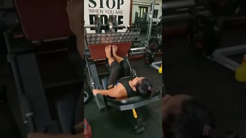 Seated Leg Press Quads May Tita