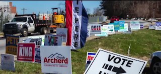 Properly disposing of plastic campaign signs