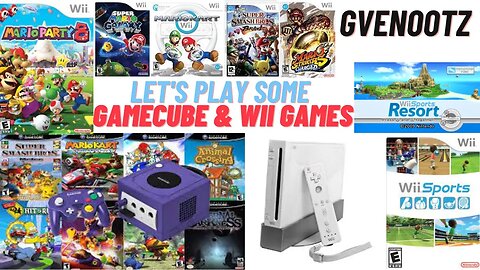 Let's Play some Gamecube and Wii Games Episode 3 #gamecube #wii